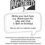 PlayStreets poster A4 mono